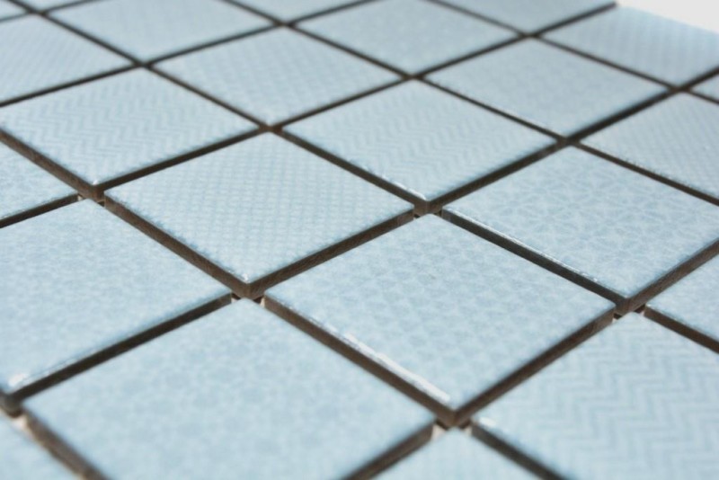 Piastrella di ceramica a mosaico azzurro ghiaccio BAGNO piastrelle piscina backsplash cucina MOS16-0402