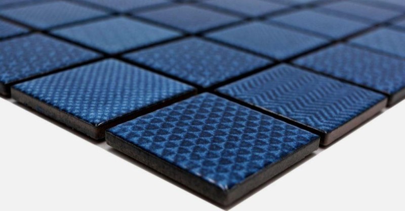 Piastrella di ceramica a mosaico blu BAD piscina blu piastrella specchio doccia bagno piastrella MOS16-0404