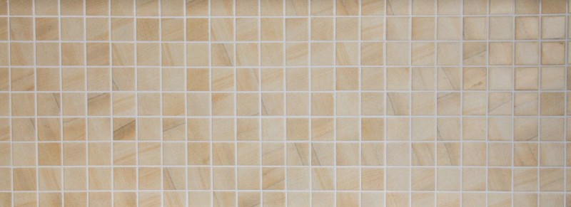 Piastrella di ceramica a mosaico aspetto pietra naturale beige struttura bagno piastrelle backsplash MOS16-AISO98