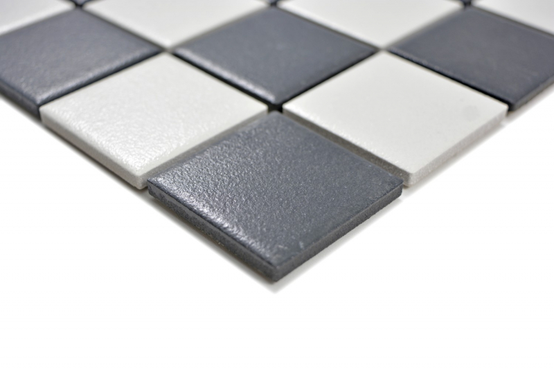 Scacchiera a mosaico SLIPPROOF SLIPPROOF nero bianco MOS14-0103-R10_f