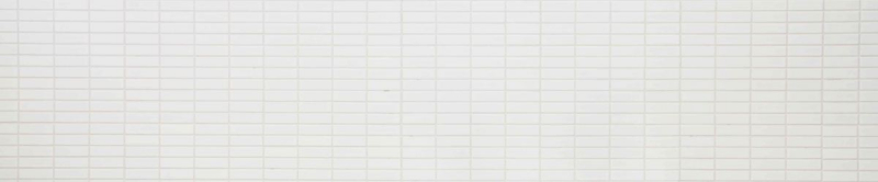 Mano modello mosaico piastrelle ceramica aste bianco lucido piastrelle backsplash cucina MOS24B-0101_m