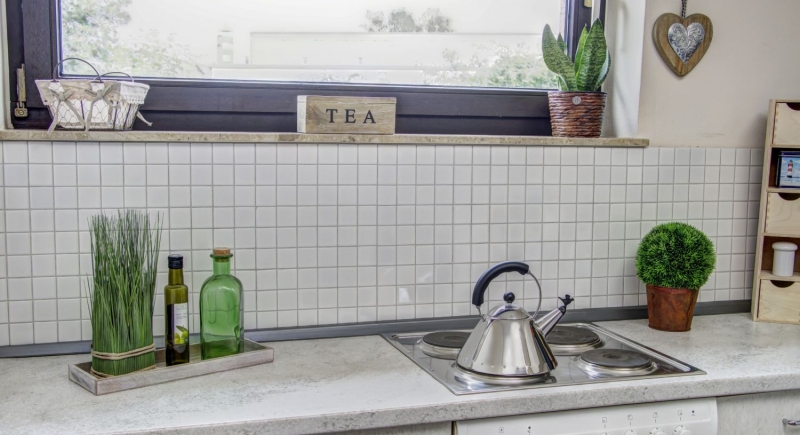 Piastrella di ceramica mosaico bianco lucido piastrelle specchio parete bagno MOS16B-0101
