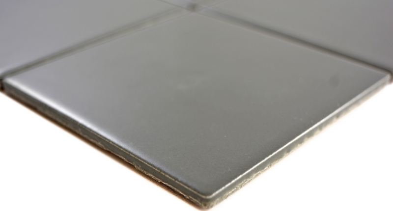 Piastrella a mosaico ceramica metallo opaco per cucina MOS23-2201_f