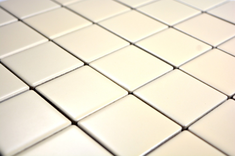 Piastrella a mosaico beige magnolia opaco backsplash cucina MOS14-1911_f