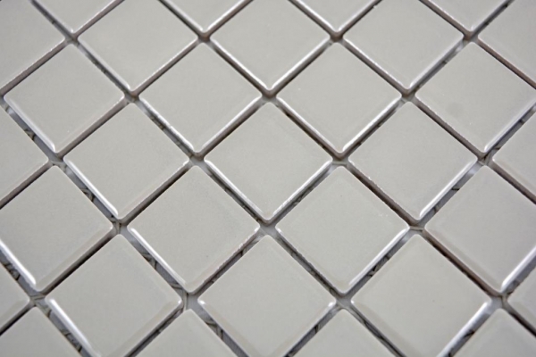 Piastrella di mosaico campione dipinta a mano MOS18D-2401_m SILK GREY GLOSSY piastrelle di ceramica backsplash BAGNO