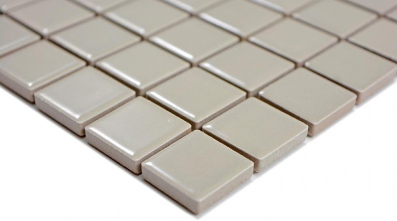 Piastrella di mosaico campione dipinta a mano MOS18D-2401_m SILK GREY GLOSSY piastrelle di ceramica backsplash BAGNO