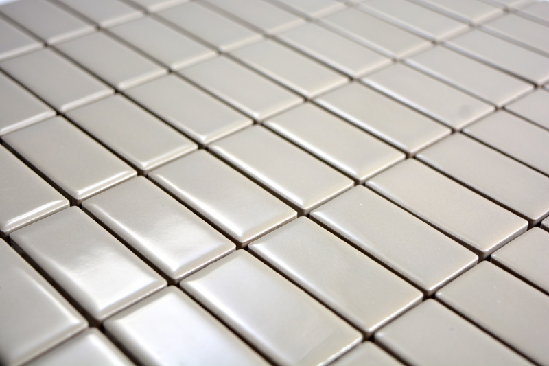 Piastrella a mosaico decorata a mano tondini in ceramica fango piastrella lucida WC piastrella bagno MOS24D-2401_m