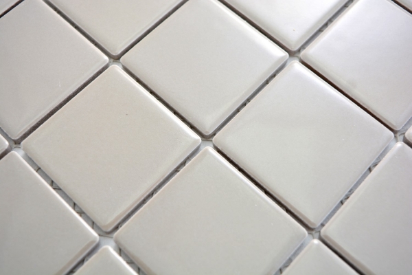 Piastrella di mosaico dipinta a mano SCHLAMM GREY MANHATTAN backsplash lucido MOS14-2401_m