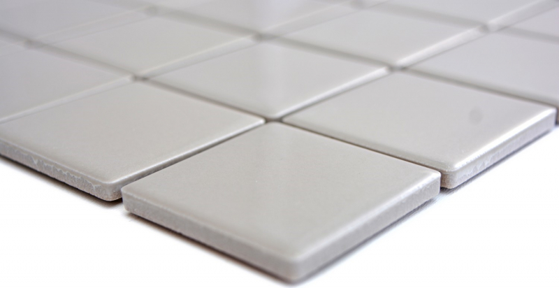 Piastrella di mosaico dipinta a mano SCHLAMM GREY MANHATTAN backsplash lucido MOS14-2401_m
