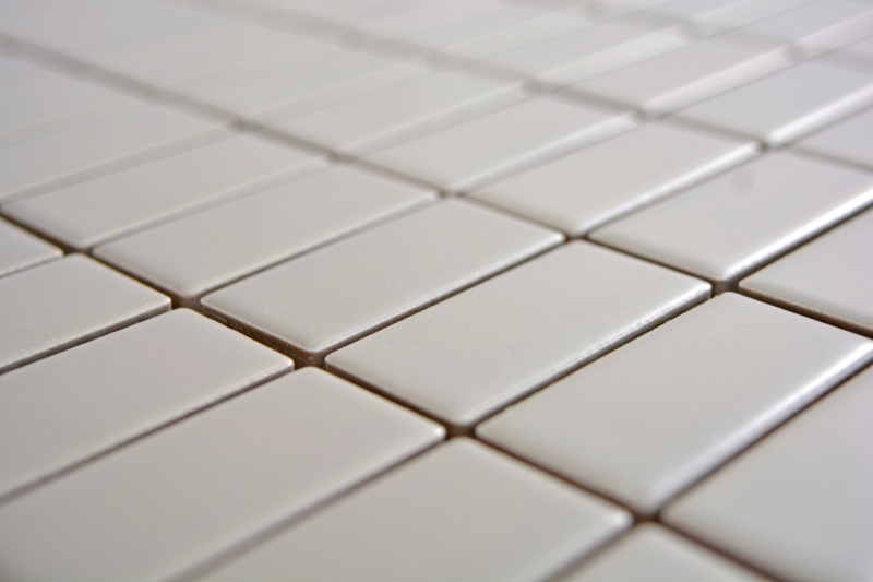 Piastrella a mosaico decorata a mano tondini in ceramica fango opaco piastrella WC bagno MOS24D-2411_m