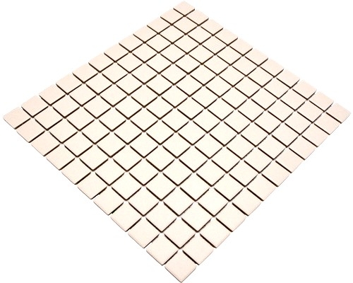 Piastrella a mosaico in ceramica beige chiaro non smaltata piatto doccia antiscivolo piastrelle bagno antiscivolo - MOS18B-1211-R10