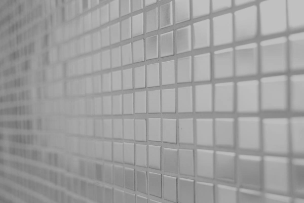 Piastrella a mosaico decorata a mano in acciaio inox argento acciaio spazzolato backsplash cucina MOS129-CE15D_m