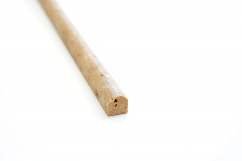 Bordo Travertino pietra naturale profilo noce Pencil Noce Travertino antico MOSPENC-44315_f