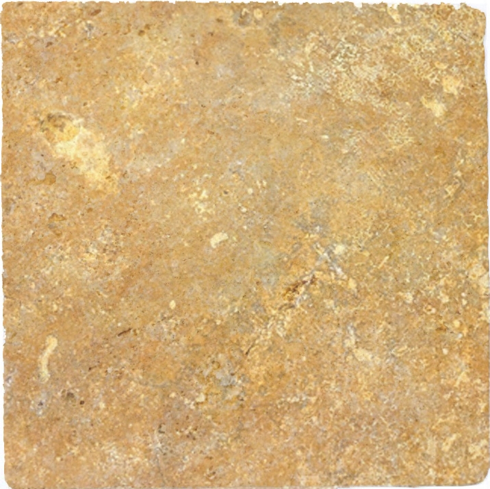 Piastrella di travertino pietra naturale giallo oro piastrella di pietra naturale marrone dorato aspetto antico pavimento piastrella cucina piastrella parete - MOSF-45-51030