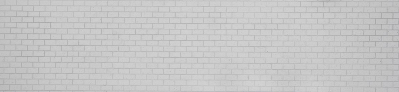 Piastrelle di mosaico quarzo composito pietra artificiale Brick Artifical bianco MOS46-0104