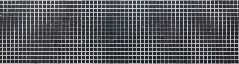 Piastrelle di mosaico quarzo composito pietra artificiale Nero artificiale MOS46-ASM22