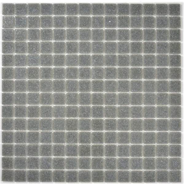 Mosaico dipinto a mano in vetro grigio piastrella da parete bagno piastrella doccia alzatina MOS200-A09-N_m