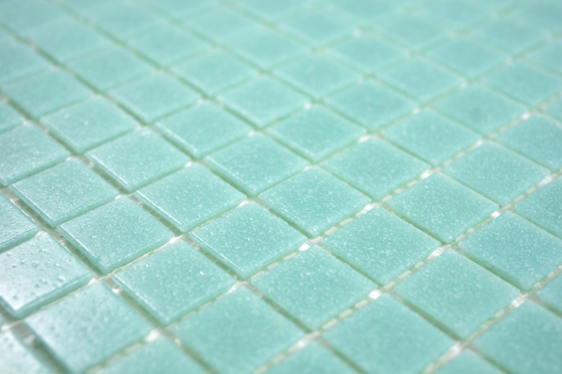 Campione a mano di piastrelle di mosaico in vetro verde piastrelle da parete bagno piastrelle doccia splashback piastrelle backsplash MOS200-A62-N_m
