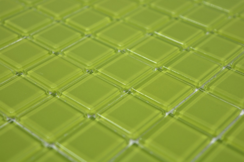 Piastrella di mosaico Mosaico di vetro giallo verde Mosaico di piscina Mosaico di piscina MOS63-0507