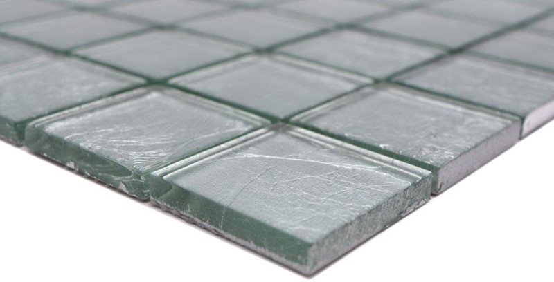 Mosaico di vetro argento mosaico texture piastrelle backsplash cucina parete MOS123-8SB26