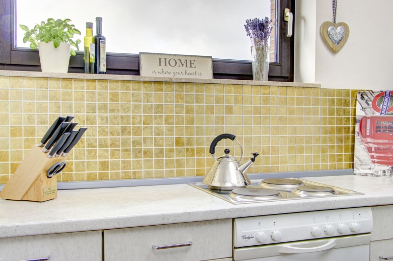 Mosaico di vetro piastrelle doro Piastrelle strutturate backsplash Cucina parete doccia MOS120-0746