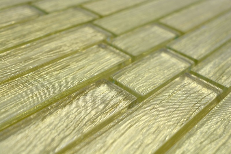 Mosaico di vetro oro mosaico piastrelle composito chic backsplash cucina doccia parete MOS86-8CGO