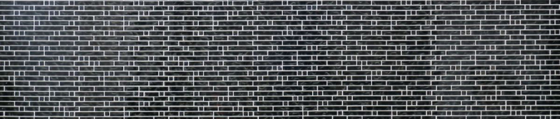 Mosaico dipinto a mano Mosaico in vetro composito traslucido Crystal Chic nero MOS87-MV708_m