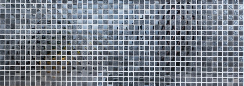 Lustre luxury deluxe glass mosaic mosaic tiles Crystal graphite black MOS88-8LU89
