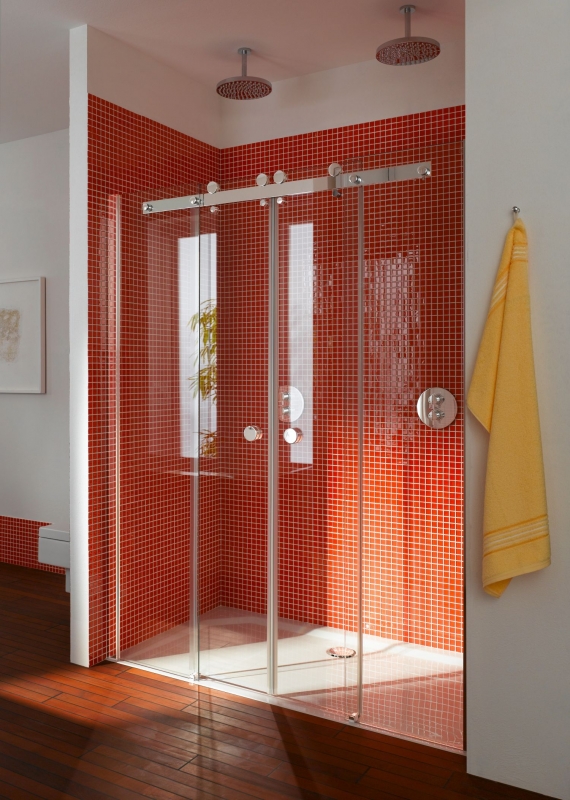 Piastrella di mosaico di vetro rosso BAGNO WC cucina PARETE tappetino di mosaico MOS60-0904