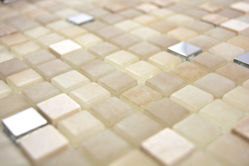 Piastrella di mosaico dipinta a mano pietra traslucida bianca SETA BAGNO WC CUCINA MURO MOS91-0214_m