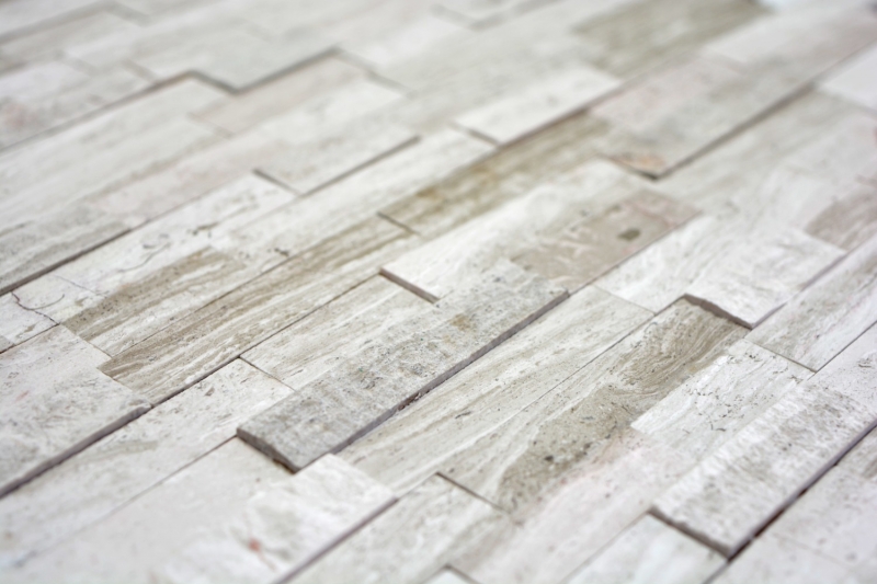 Rivestimento in pietra naturale autoadesivo in marmo per cucina, rivestimento per pareti fai da te MOS200-0120