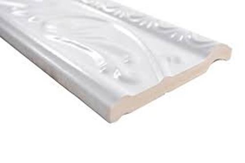 Ceramica bordo bianco SERAP bianco lucido MOSBor-Nizza-0102_f