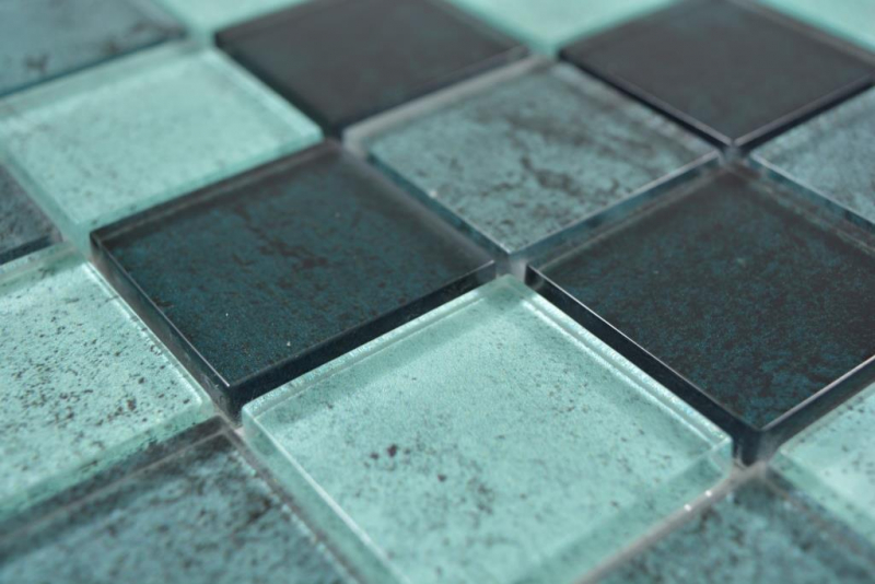 Mano modello trasparente cristallo vetro mosaico benzina muro piastrelle backsplash cucina doccia bagno MOS88-0018_m