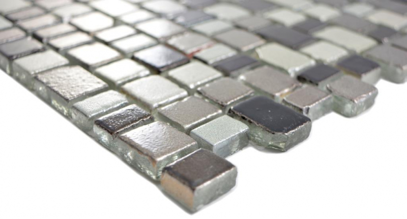 Trasparente cristallo mosaico vetro mosaico caffè muro piastrelle backsplash cucina bagno_f | 10 mosaico tappetini