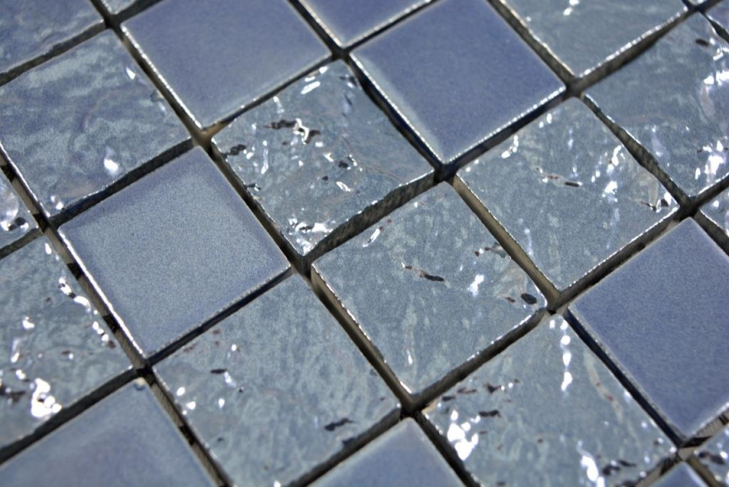 Piastrella di ceramica a mosaico esclusiva del Giappone blu reale parete backsplash cucina bagno WC - MOS18-0004