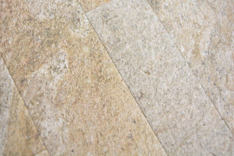 foglio di vinile autoadesivo pietra aspetto beige miele parete posteriore pannello muro cucina piastrelle backsplash