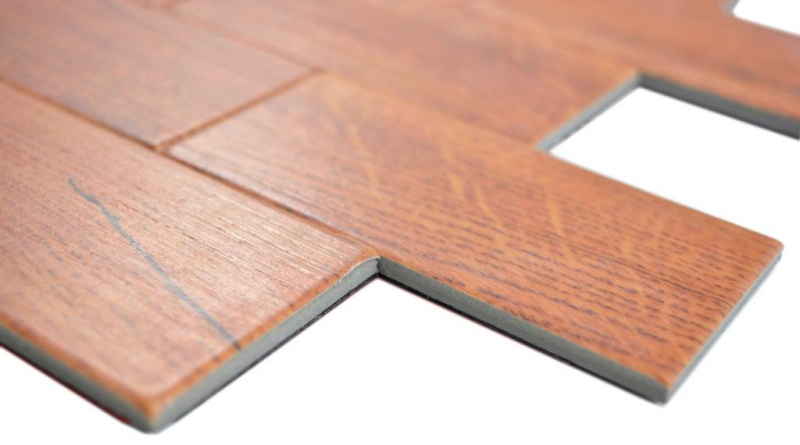 Rivestimento a mosaico autoadesivo in vinile effetto legno quercia alzatina cucina piastrellata alzatina piastrellata
