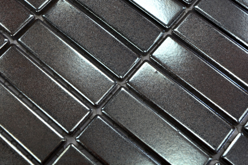 Rivestimenti in ceramica Rivestimenti decorativi Antracite MOS24-0217