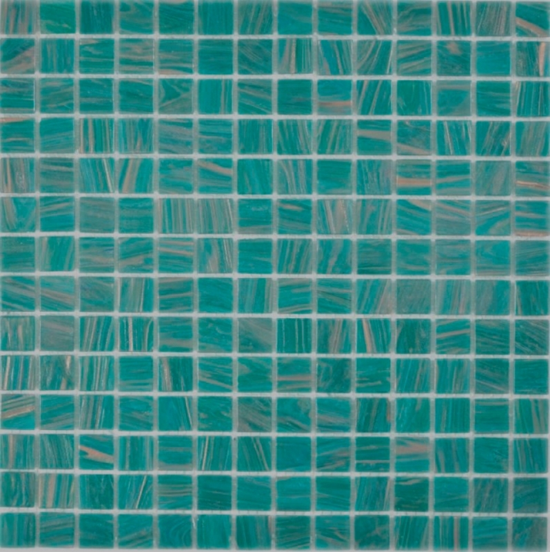 Mosaico di vetro piastrelle verde turchese rame backsplash cucina bagno MOS230-GA67