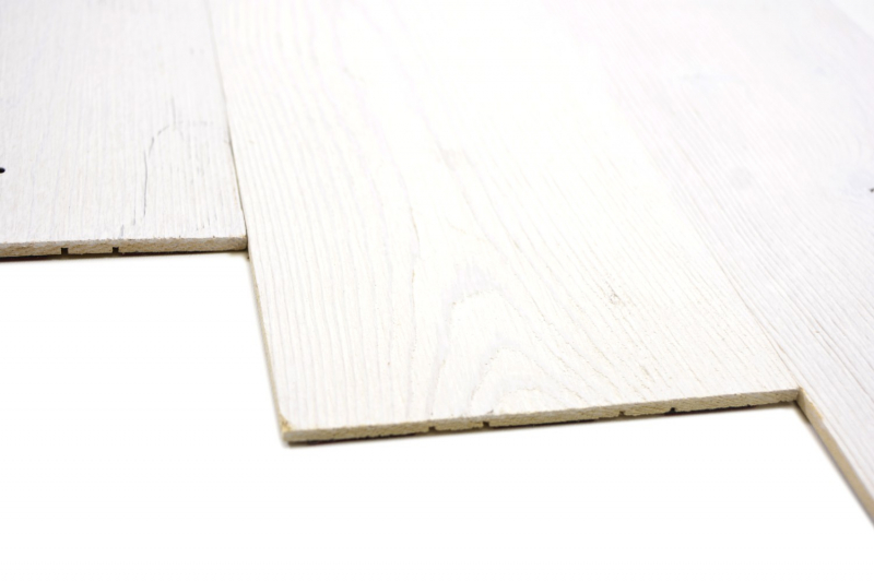Pannelli autoadesivi in legno Rivestimenti murali Rivestimenti murali in legno Pannello murale bianco MOS170-W010 ( 9 pezzi)