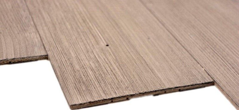 Pannelli autoadesivi in legno Rivestimenti per pareti Pannelli per pareti in legno grigio marrone - MOS170-W015 ( 9 pezzi)