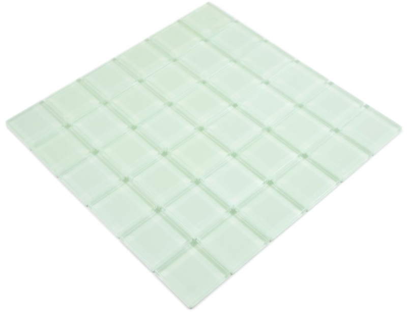 Mosaico di vetro piastrelle verde fluorescente parete backsplash cucina bagno - MOS88-1005