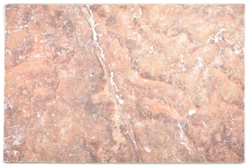 Piastrella per pavimento Rossoverona rose teracotta aspetto antico travertino mosaico piastrelle parete backsplash cucina bagno - MOSf-45-45061