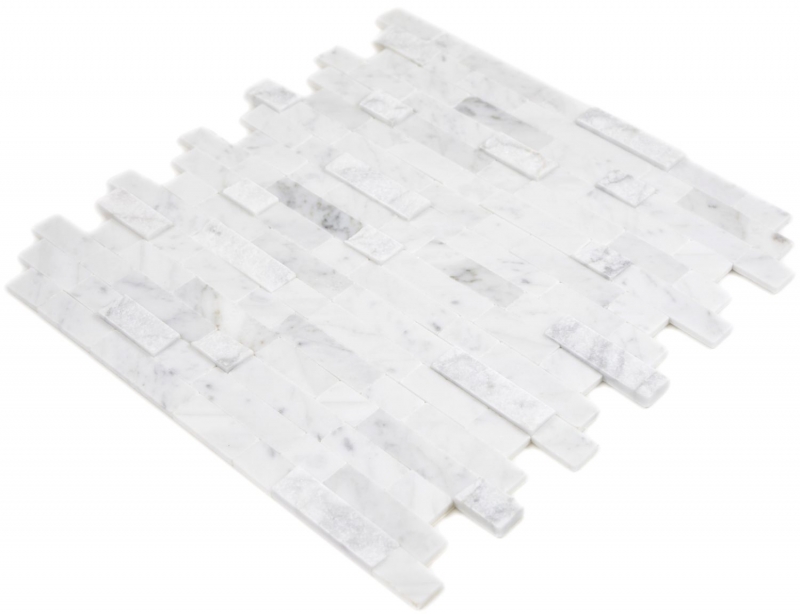 Pietra naturale composita aspetto Carrara MOS200-M22_f
