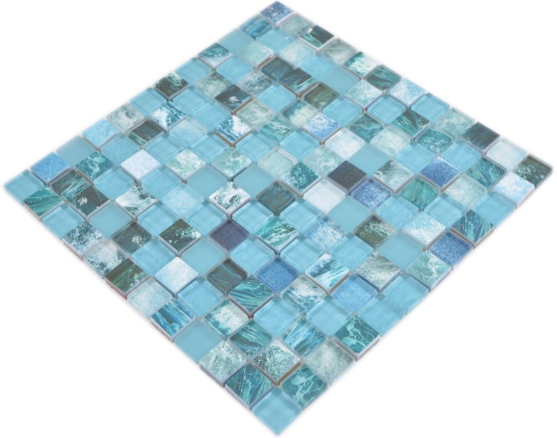 Mosaico di vetro tessere di mosaico Arti e Mestieri verde blu Oceano muro piastrelle backsplash cucina doccia bagno MOS74-0605
