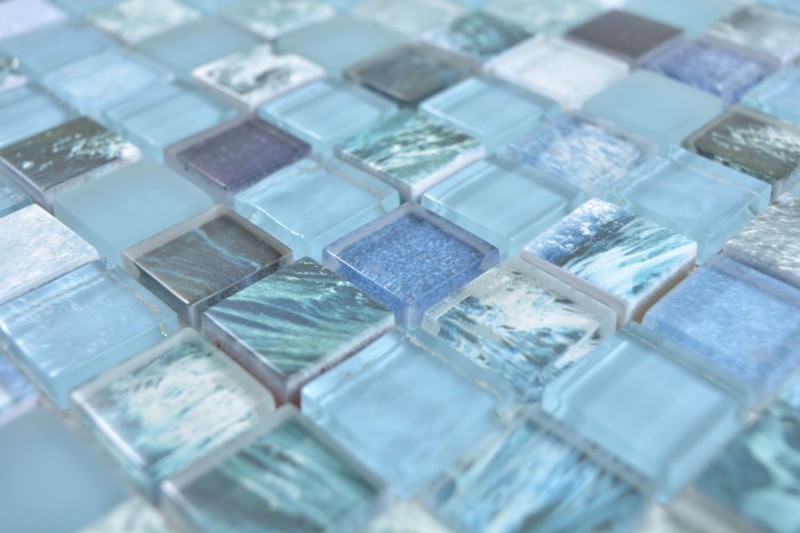 Mosaico di vetro tessere di mosaico Arti e Mestieri verde blu Oceano muro piastrelle backsplash cucina doccia bagno MOS74-0605