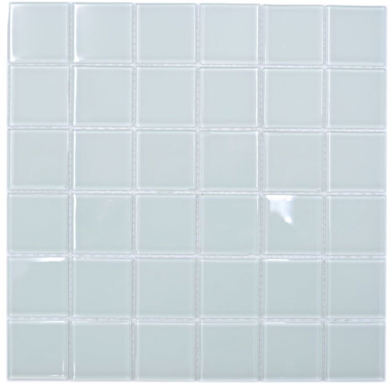 Mosaico di vetro mosaico di vetro bianco verde tinta mosaico piastrelle muro piastrelle backsplash cucina doccia bagno