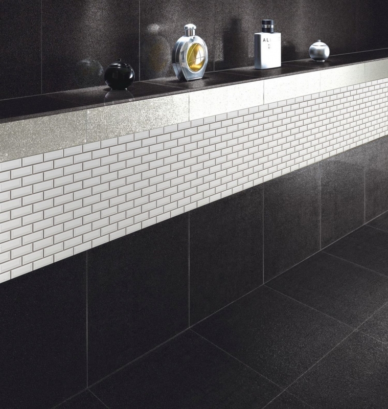 Campione a mano Mini Metro Subway mosaico piastrelle ceramica BIANCO piastrelle backsplash cucina MOS26-0102_m