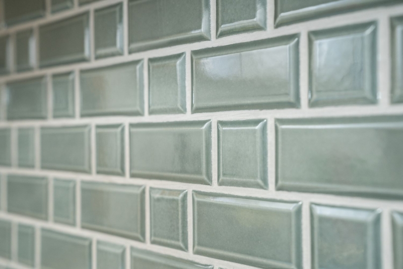 Campione a mano Metro Subway mosaico piastrelle in ceramica backsplash cucina parete benzina MOS26WM-0218_m