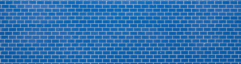 Mosaico dipinto a mano per lalzatina della cucina Pietra artificiale composita al quarzo Brick Blu artificiale MOS46-ASMB5_m